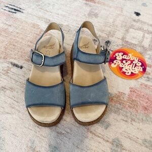 Dansko Bianca Blue Open-Toe Sandals NWOT